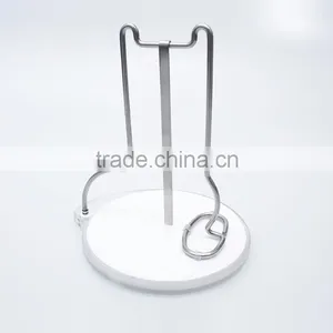2016 New Fashion Stainless Steel Animal-shaped Cup Holder With White Ceramic Coaster thumbnail-6