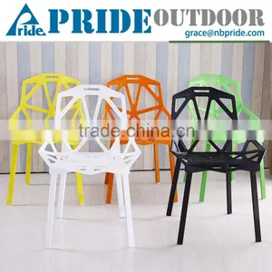 Wholesale Modern Colorful Stacking Dining Living Room Famous Design Pp Plastic Chair Quality Choice thumbnail-1