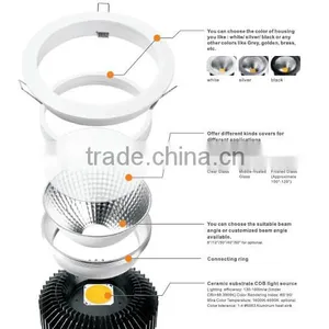 20w Super Bright Power Dimmable Cob Led Downlight thumbnail-4