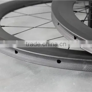 Carbon Tubular Wheelset China Carbon Wheels ICAN BIKES W56T thumbnail-2