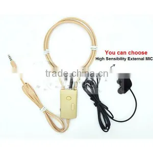 3 Watt Amplified Induction Earpiece Neck Loop Wireless Micro Nano Spy Earpiece thumbnail-3