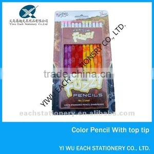 7 Inch Glitter Pencil Set Yiwu Pencil Factories,pencils With Logo thumbnail-1