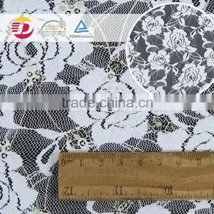 2016 New Fancy Cheap Stretch Embroidery Sequined Designer Dress Fabrics thumbnail-3