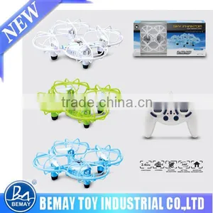 2.4G 4CH RC Quadcopter Drone With Light, Protection Ring thumbnail-1