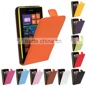 Vertical Flip Leather Cover Case for Nokia Lumia 520 thumbnail-1