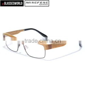 Custom Wooded Frame Glasses Wholesale Made in China Factory FW944 thumbnail-3