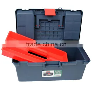 LAOA 12.5 Inch Hardware Economic Tool Case With Components Accessories Grids thumbnail-3