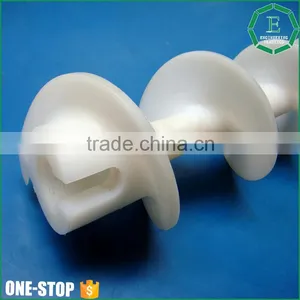 Manufacture Machined Low MOQ Nylon/Polyethylene Screw Plastic Thumb Screw thumbnail-1