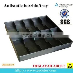 Anti-static Bin Available Without Lid Cover ESD Box 560x430x145mm thumbnail-2