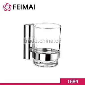Bathroom Accessories Toothbrush Storage Glass Tumbler Cup Holder thumbnail-1