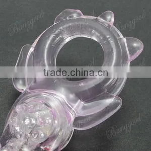 Vibrating Cock Ring for Delay Ejeculation thumbnail-4