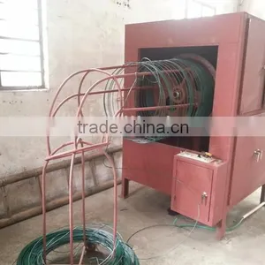 Green/Grey Color PVC Production Line for Hexagonal Wire Netting and Chain Link Mesh thumbnail-4