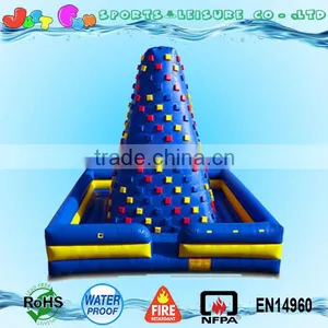 20ft Tall Amusement Challenge Rock Climbing Inflatable thumbnail-1