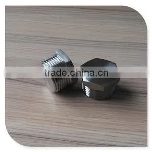 2015 New-Style!! Stainless Steel 316 Cast Pipe Fitting,hex Head Solid Male Plug thumbnail-1
