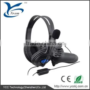 Wired Gaming Headset Headphone Earphone With Microphone Chat Mic for PS4 PlayStation 4 thumbnail-1
