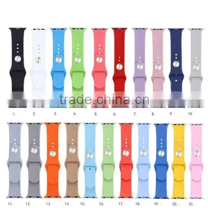 Fashion Silicone Watch Bands Watch Straps for Apple Watch Band thumbnail-5