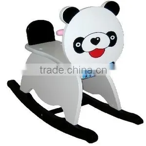 Animal Wooden Ride on Horse thumbnail-1