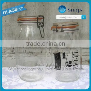 1000 ml Glass Mason Jar With Plastic Tap thumbnail-1