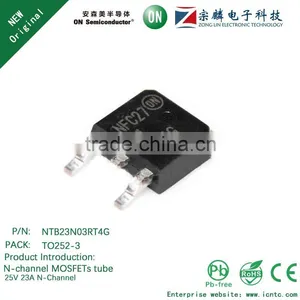 Genuine Original NTB23N03RT4G TO252-3 N-channel MOSFETs Tube 23A 25V N-Channel thumbnail-1