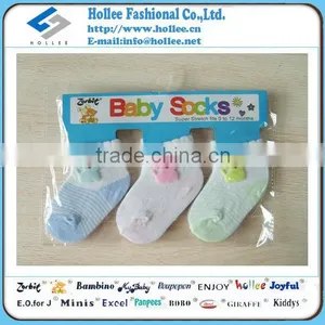 Hot Sales 3pairs Packing New-baby Soft Socks thumbnail-3