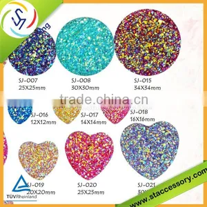 Card Stickers Scrapbooking Card Making Glitter Red Heart Stickers thumbnail-1