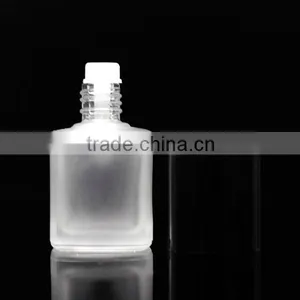 Frosty 15ml Square Shap Bottle for Nail Polish With Square Cap Make in China thumbnail-2