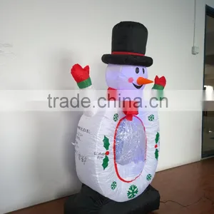 DJ-XT-31 Inflatable Snowman Snowing Types of Outdoor Advertisement Cheap Sale thumbnail-3