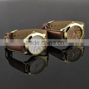 New 2016 Jewelry Brown Leather Watches Made In Japan thumbnail-5