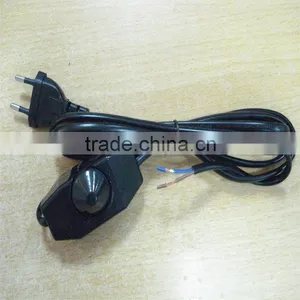 H03VVH2-F 2C*0.75MM2 Plug Wire Cable With Switch thumbnail-1
