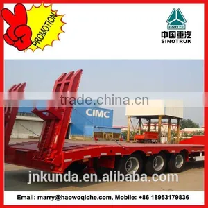 Hot Sale Competitive Price High Quality 2016 New 3 Axle 40feet Container Flatbed Semi Trailer for Nambia thumbnail-4