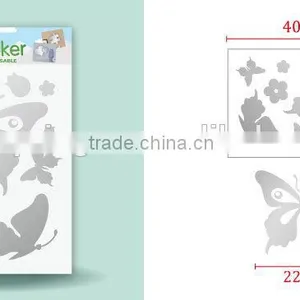 Free Sample Customized no Glue Window Sticker thumbnail-6