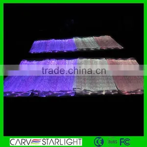 Luminescent Glow in the Dark Material Shiny Polyester Fiber Optics Fabric thumbnail-1