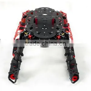 4-Asix Carbon Fiber Quadcopter Frame With Collapsible and GPS Holder thumbnail-3