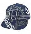 Flat Bill Fitted Baseball Cap With Contrasting Piping String thumbnail-1