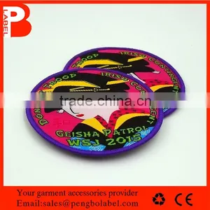 Custom Garments Label Woven Label Used for Coat thumbnail-3