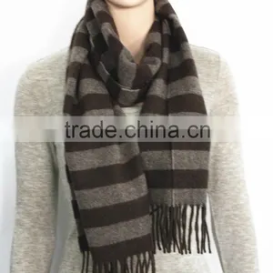Yak Hair Stripe Scarf thumbnail-2