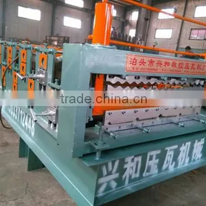 Trade Assurance Roofing Sheet Profiling Machine Colored Steel Roofing Tile Roll Forming Machine thumbnail-1