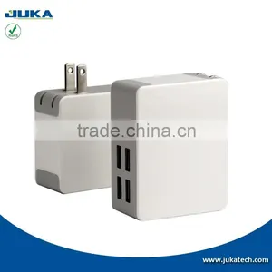 Universal Cell Phone Tralve Portavle 25W 4 Port Micro Usb Wall Charger thumbnail-4