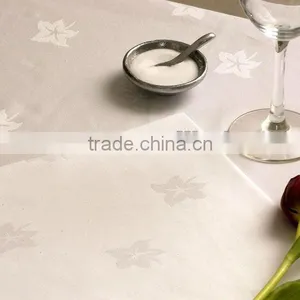 100% Cotton Satin Drill Jacquard Dinner Napkin/ Table Linen Napkin thumbnail-1