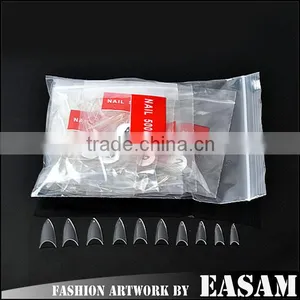 500pcs/bag Eagle Nail Tips,wholesale Pointed Nail Tips thumbnail-1