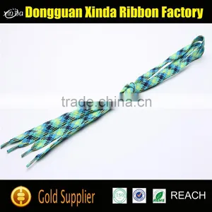 Custom Logo Printed Athletic Twisted Shoelaces thumbnail-1