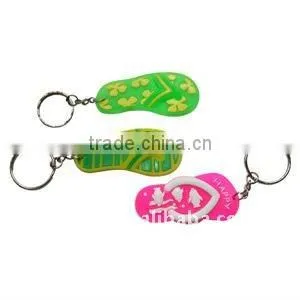 Flip-flops Sculpt PVC Key Chain thumbnail-1