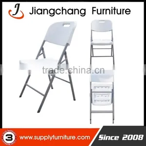 Factory Price Popular Folding Chair Metal JC-H47 thumbnail-1