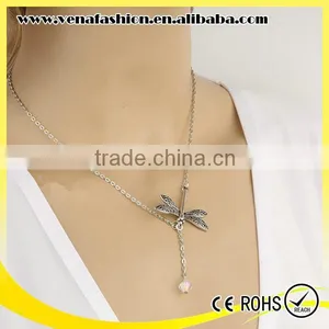 Thin Butterfly Shaped Cheap Necklaces, Butterfly Chains Necklace thumbnail-1