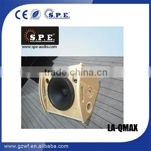 Active Coaxial Monitor Speaker Qmax 15 Inch Neodymium 500w Powered Floor Speaker thumbnail-1