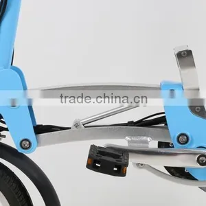 12 Inch Mini Aluminum Quick Floding Bike thumbnail-5