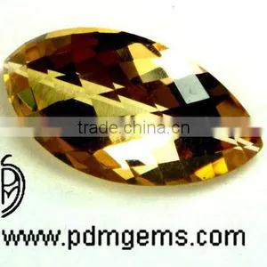 Citrine Semi Precious Gemstone Fancy Shape Faceted Cut For Platinum Jewelry From Jaipur thumbnail-1