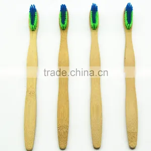 Manufacturers Wholesale 2016 New Bamboo Toothbrush E11 Manual Wood Toothbrush thumbnail-1