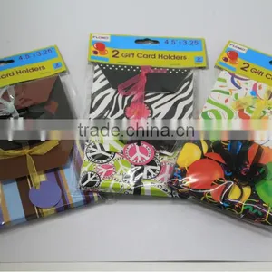 2 Paper Gift Card Holder in Polybag, Popular Card Holder thumbnail-1