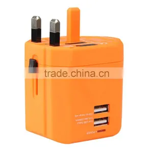 2016 Hot Sale Travel Adapter, Turn Plug With Worldwide Plug thumbnail-1
